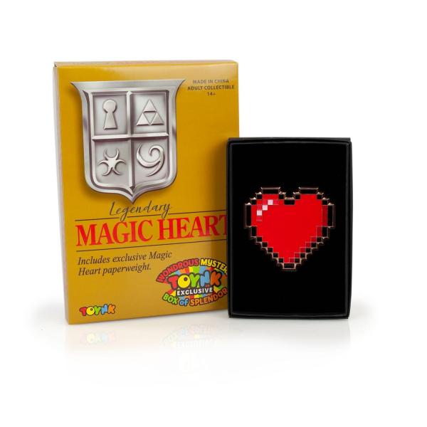 Legend of Zelda Heart Paperweight picture