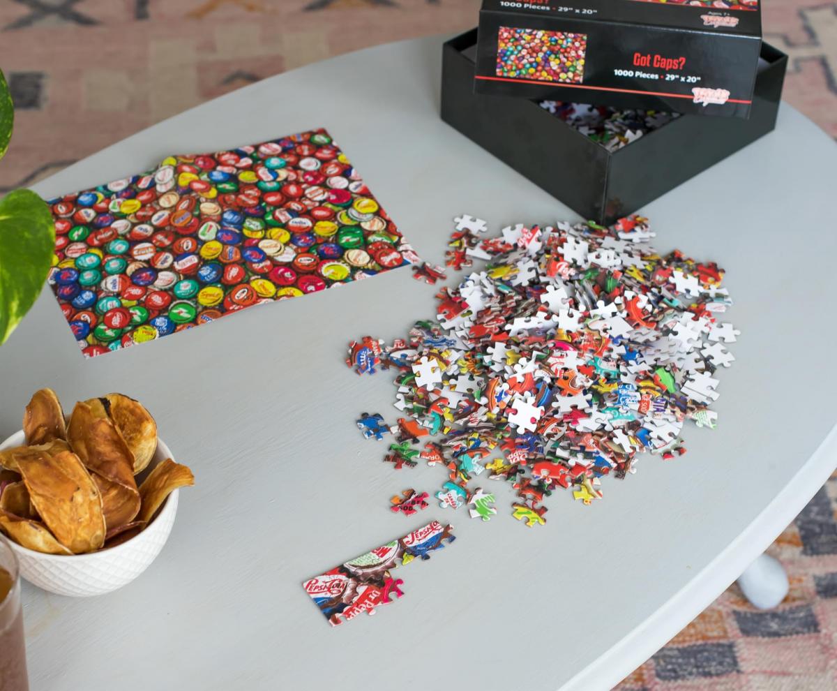 Got Caps? 1000 Piece Jigsaw Puzzle picture