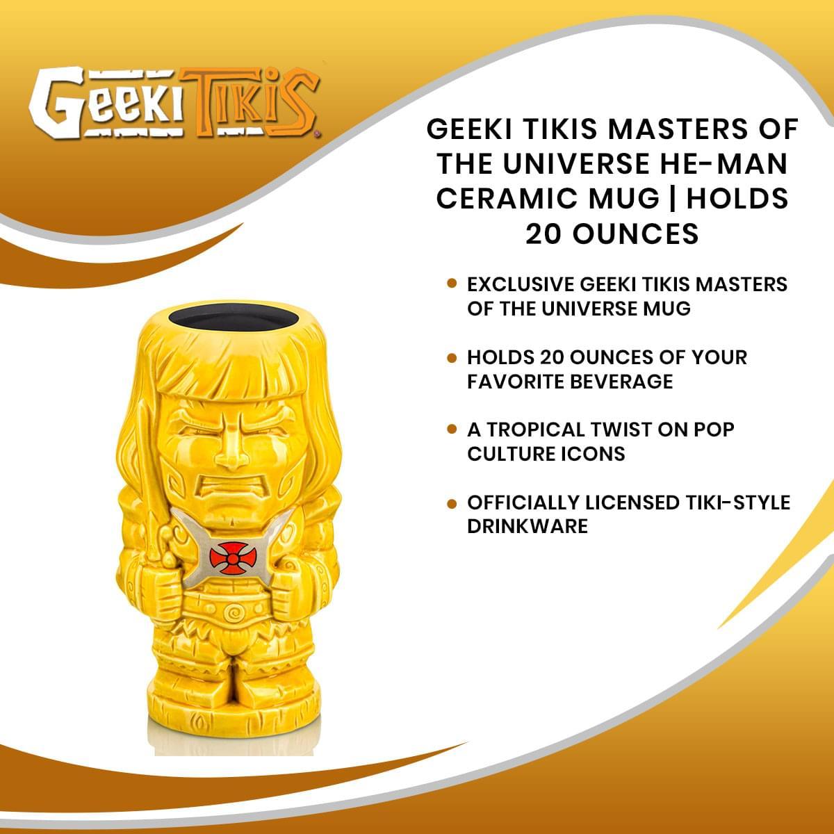 Geeki Tikis Masters of the Universe Mug | He-Man picture