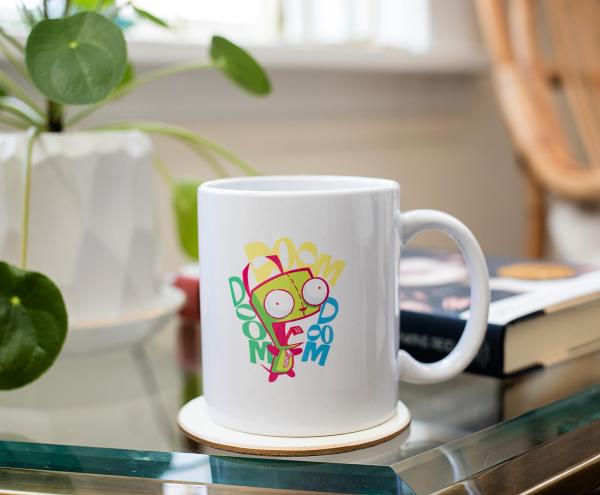 Nickelodeon Invader Zim Doom 11 Ounce Ceramic Mug picture