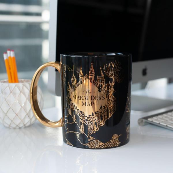 Harry Potter 64oz Marauders Map Ceramic Coffee Mug picture
