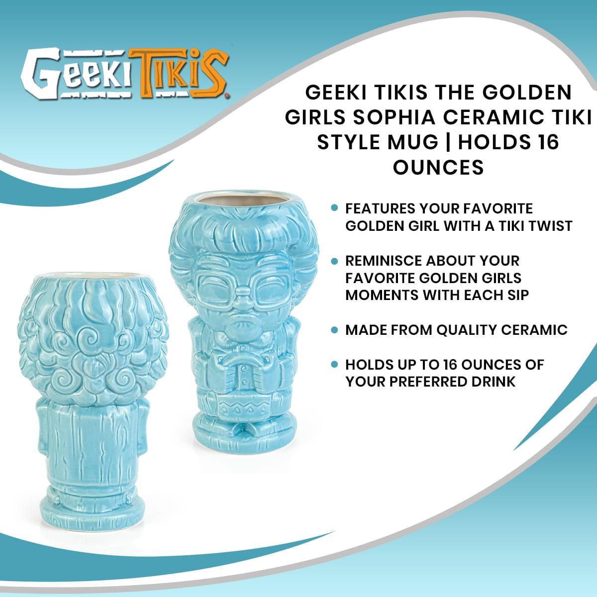 The Golden Girls Sophia 16oz Ceramic Geeki Tiki Mug picture