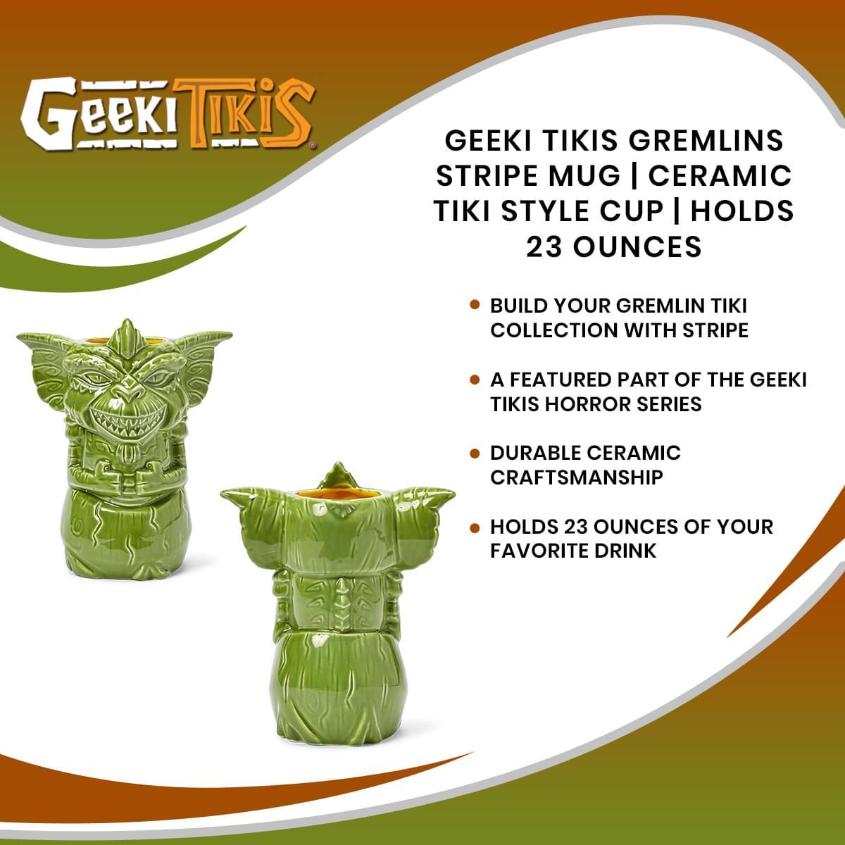 Gremlins Stripe 23oz Geeki Tiki Ceramic Mug picture