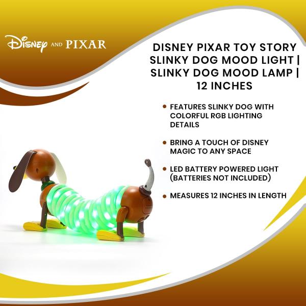 Disney Toy Story Slinky Dog 12 Inch LED Mood Light picture