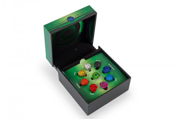 DC Comics Green Lantern Power Rings | 9 Ring Set picture