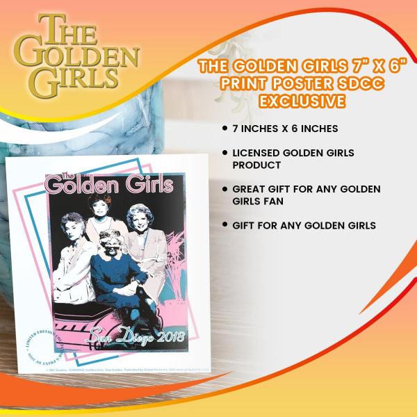 The Golden Girls 7?x6? Print Poster (SDCC Exclusive) picture