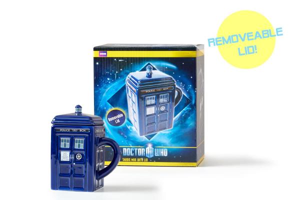 Doctor Who Tardis 17 oz. Mug With Lid picture
