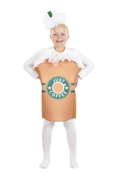 Just Coffee Child Costume w/ Tunic & Headpiece | One Size