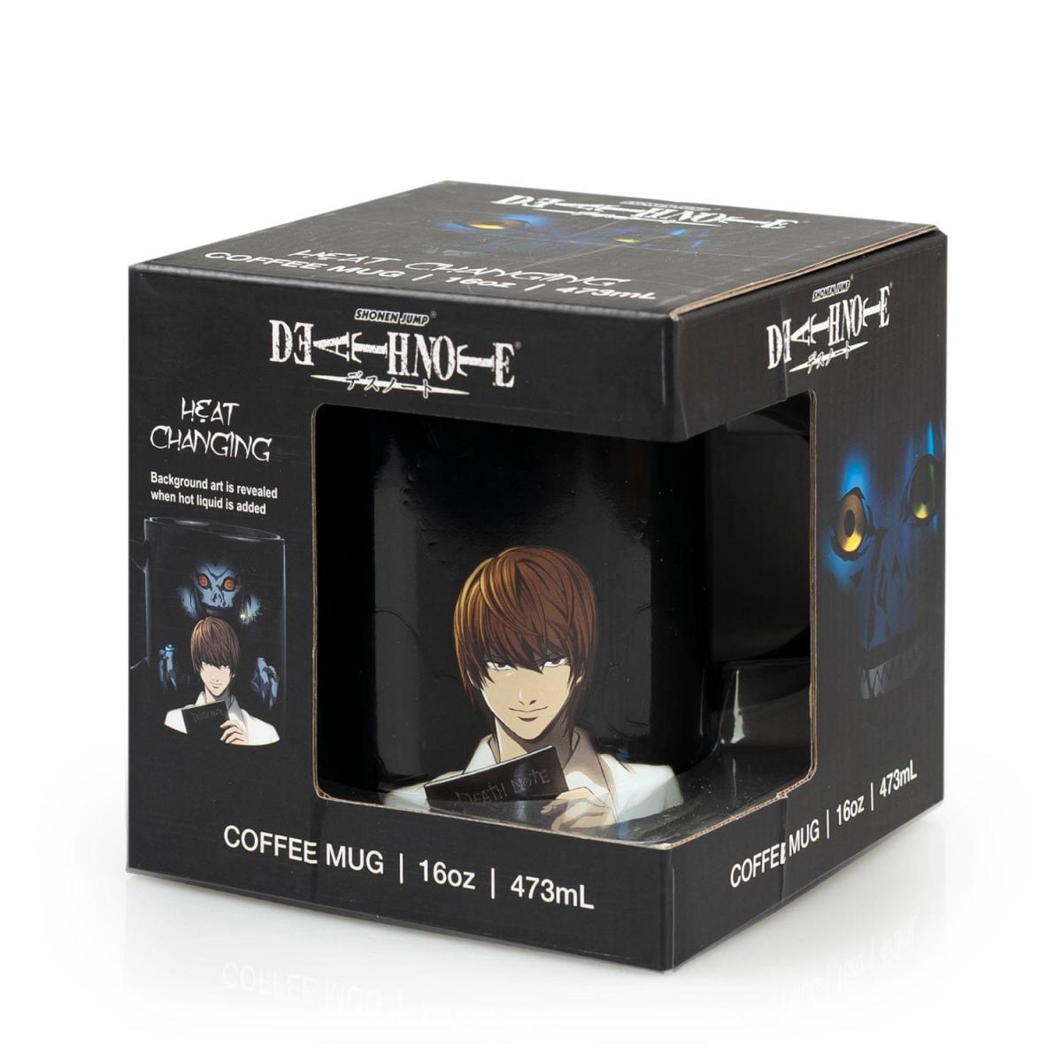 Death Note Light Yagami/ Ryuk Heat Changing 16oz Ceramic Mug picture