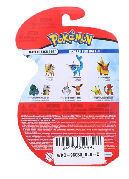 Pokemon 2 Inch Battle Figure Pack | Bulbasaur vs. Cubone picture