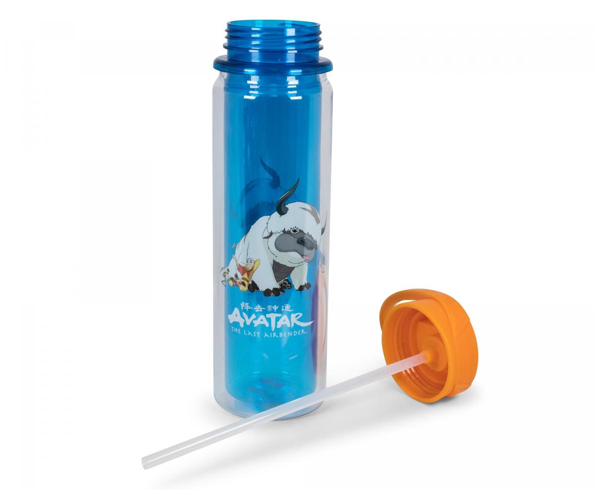 Avatar Last Airbender Aang & Appa Water Bottle picture