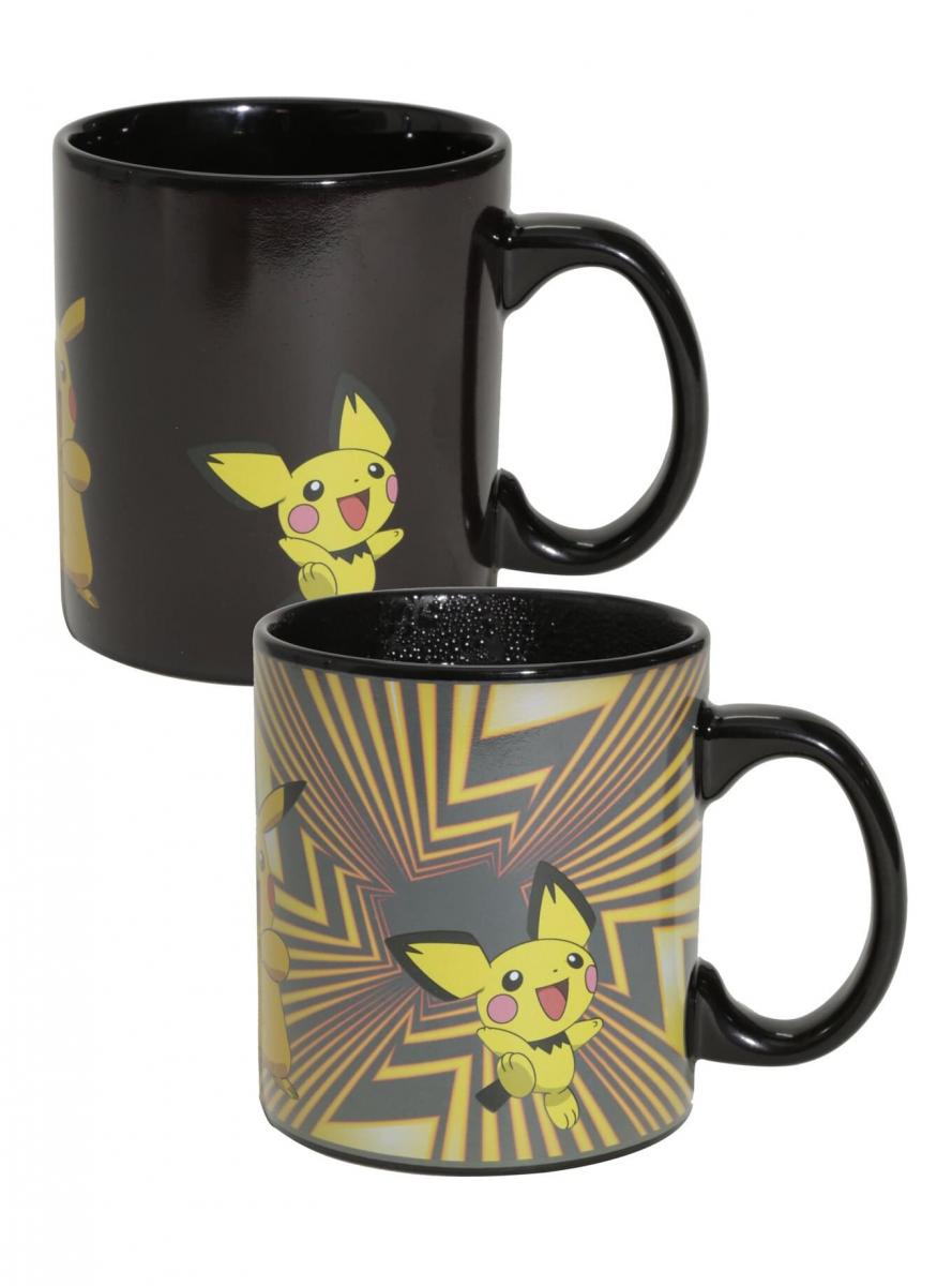 Pokemon Pikachu Evolution 20oz Heat Change Coffee Mug picture