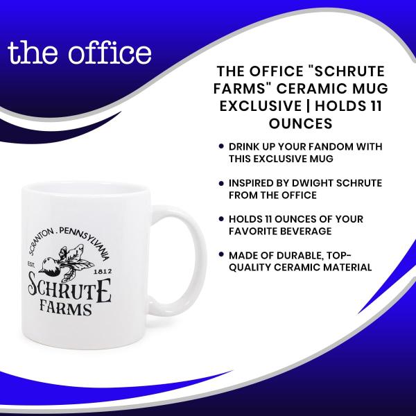 The Office Schrute Farms 11 Ounce Ceramic Mug picture
