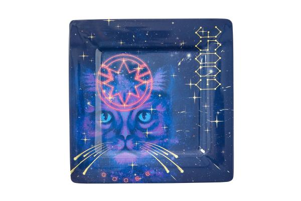 Captain Marvel Celestial Goose 4 Piece Melamine Plate Set picture