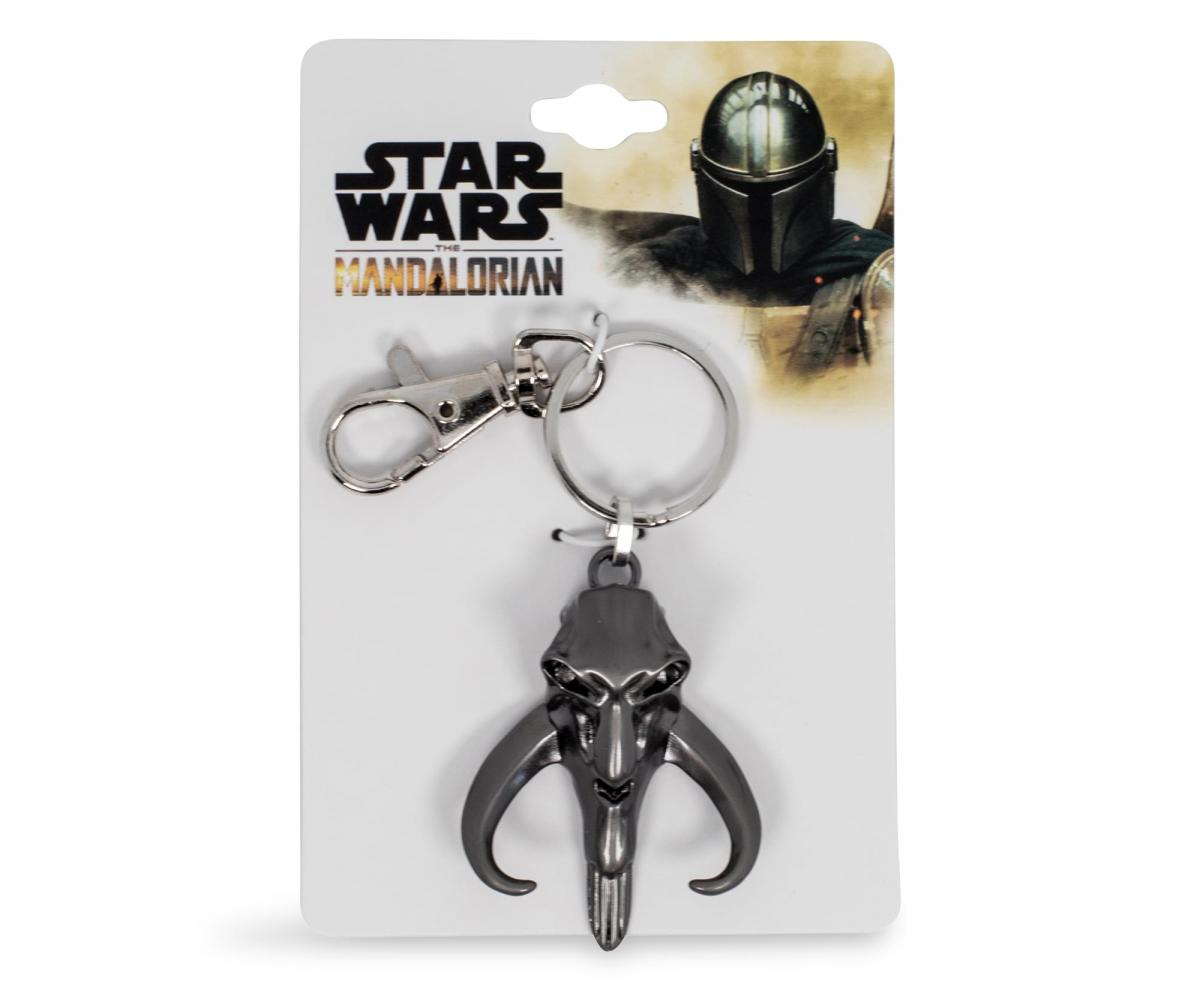 Star Wars Mandalorian Mythosaur 3D Flat Back Metal Keychain picture