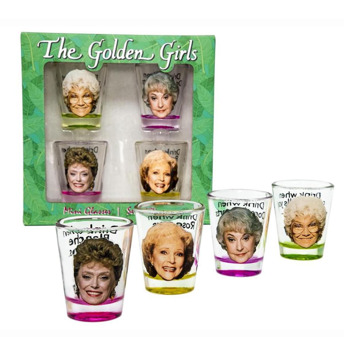 Golden Girls Shot Glasses, Set of 4 picture