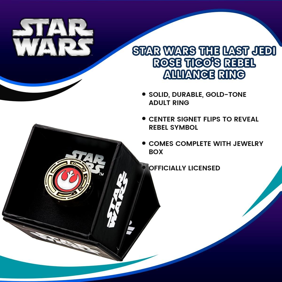 Star Wars: The Last Jedi Rose Tico's Resistance Ring picture