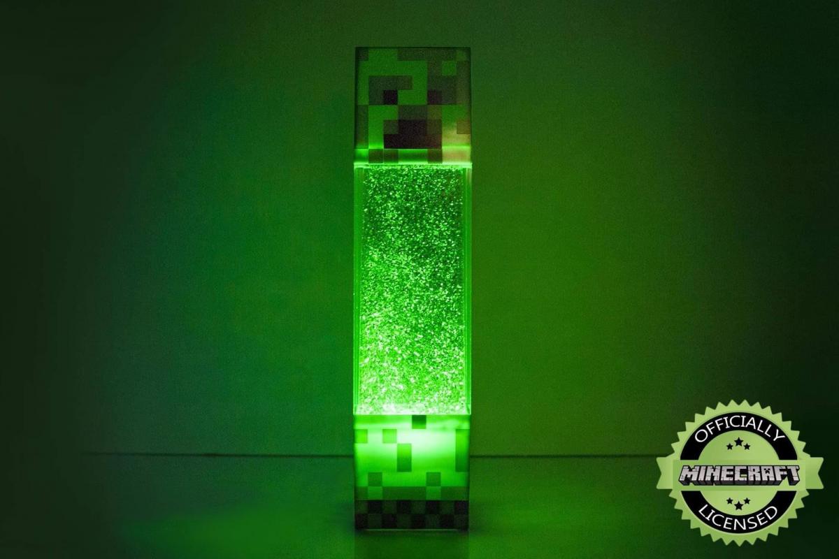 Minecraft Creeper 12 Inch LED Motion Lamp picture