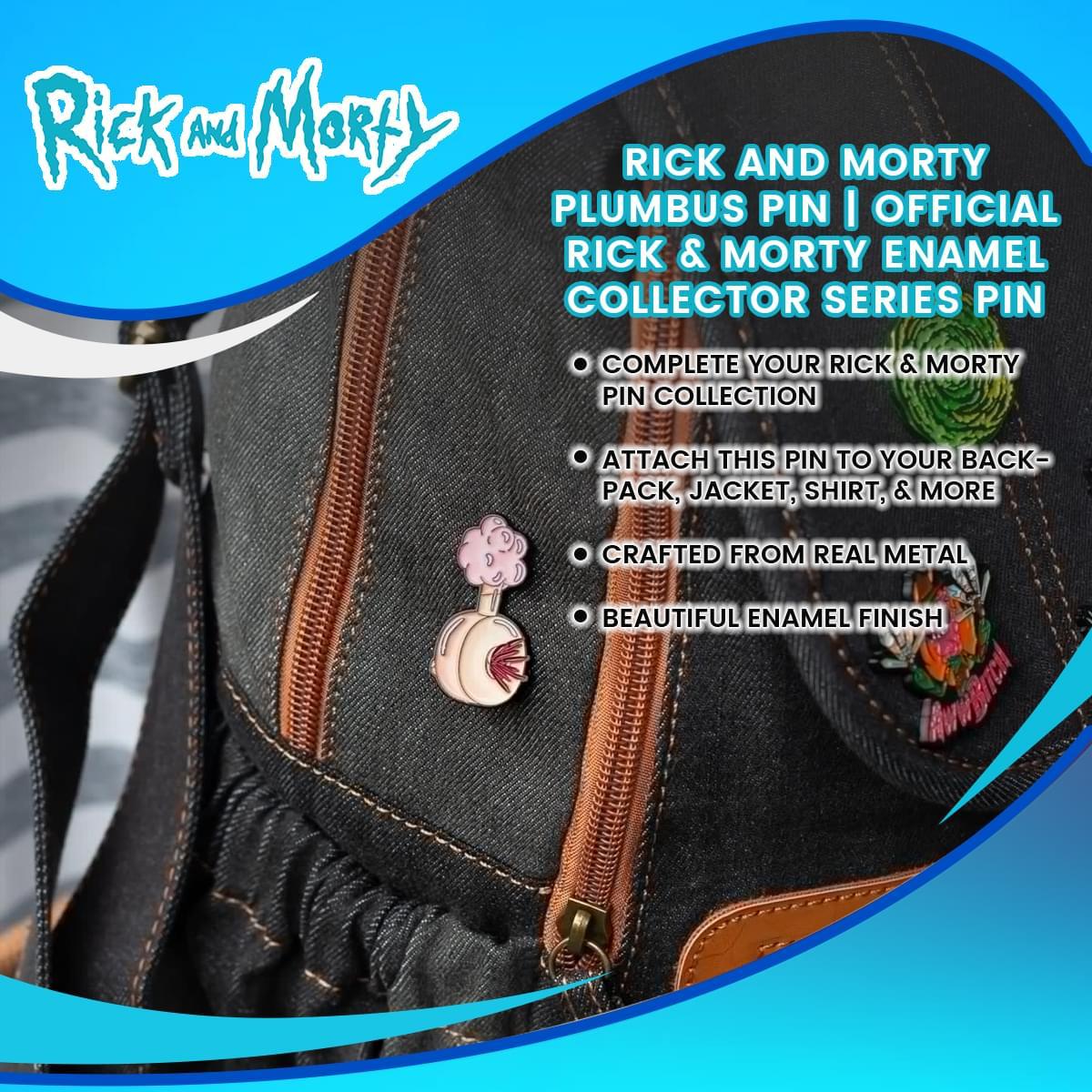 Rick and Morty Plumbus Enamel Collector Pin picture