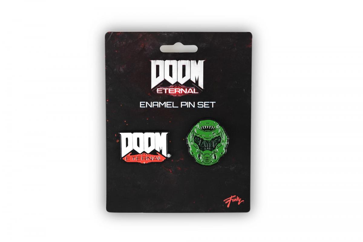 DOOM Eternal Exclusive Enamel Collector Pin Set picture