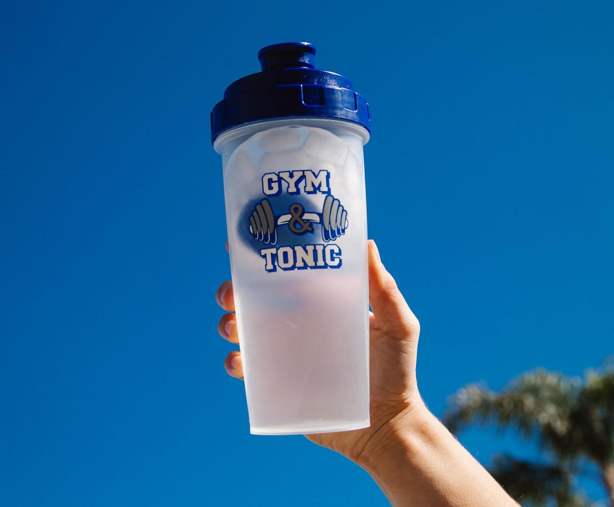 Gym & Tonic Plastic Shaker Bottle picture