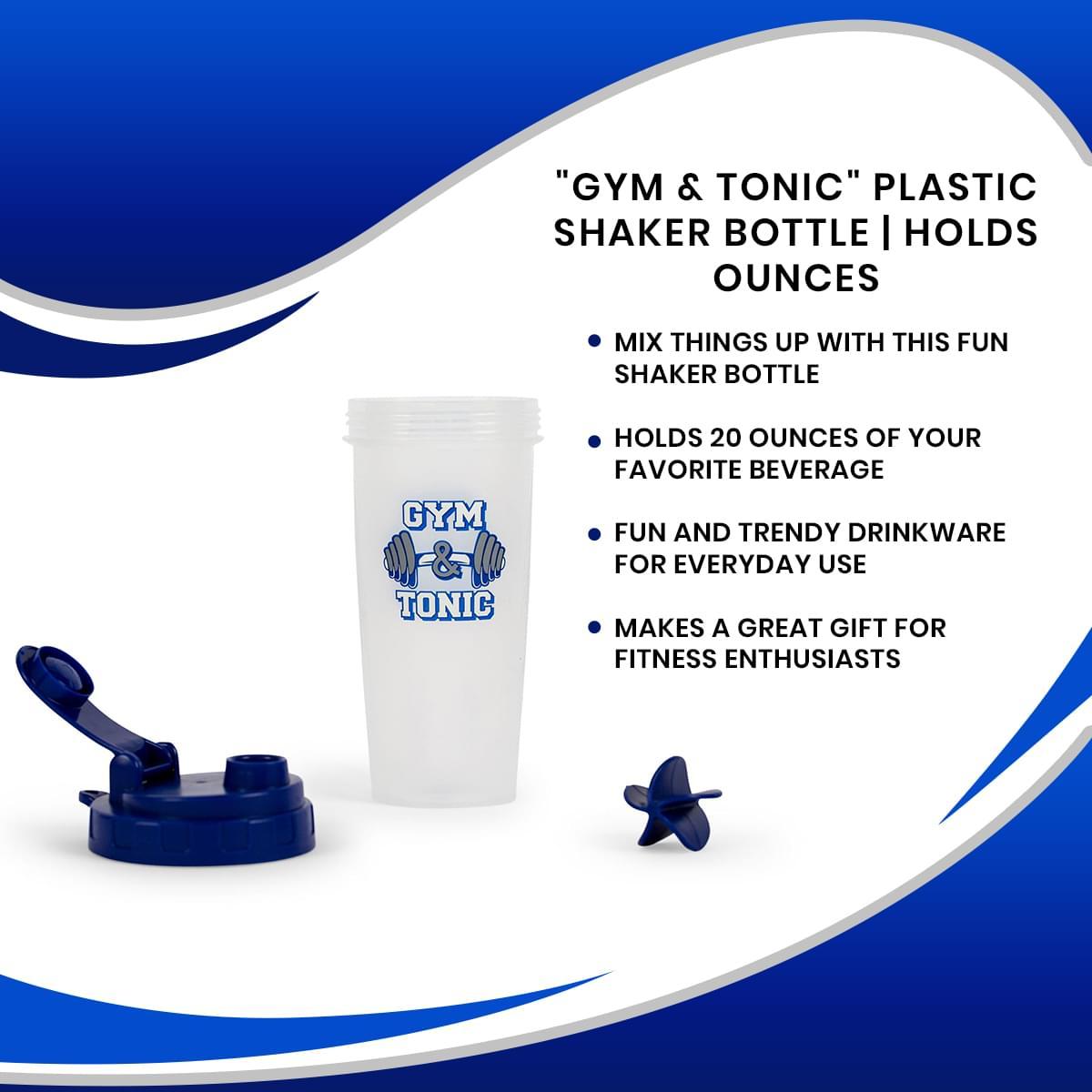 Gym & Tonic Plastic Shaker Bottle picture