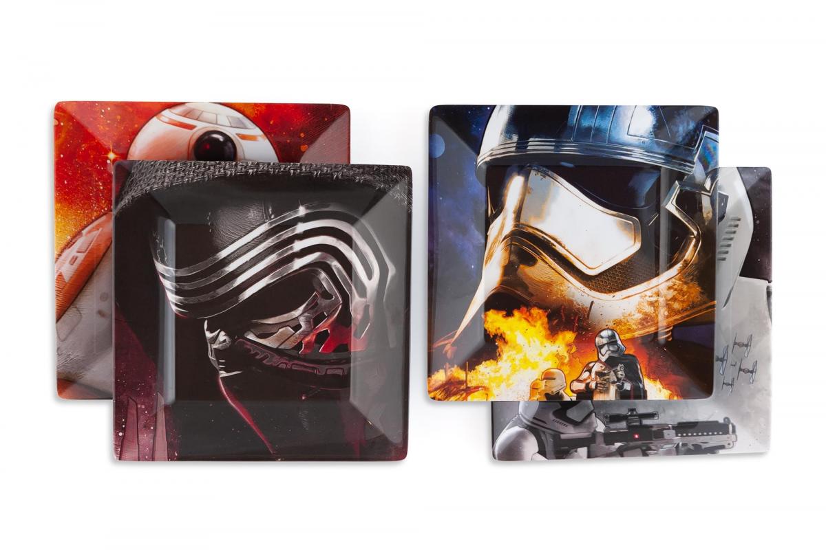 Star Wars Melamine Plate Set, 4 Pieces picture
