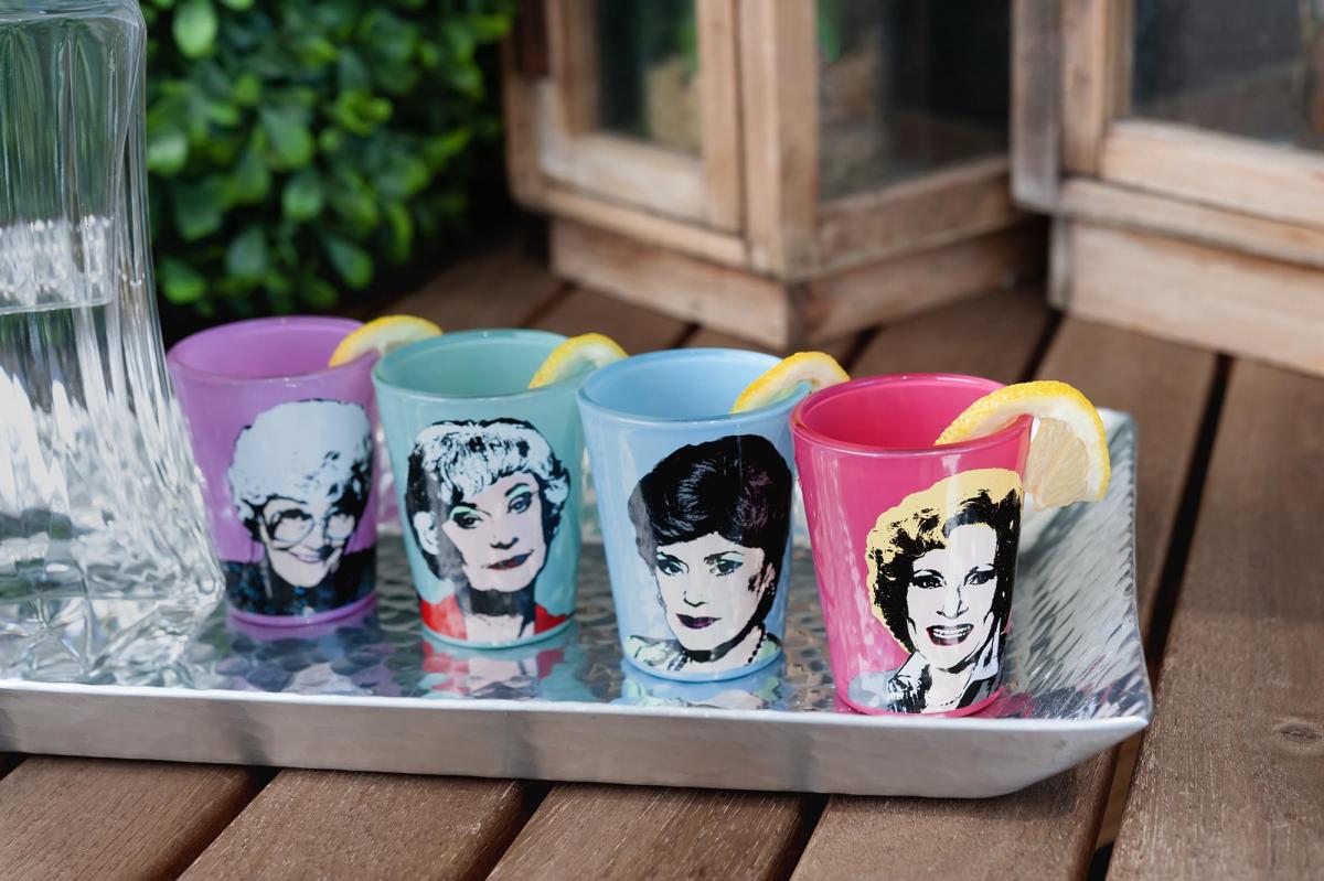 The Golden Girls 2oz Character Shot Glasses | Set of 4 picture
