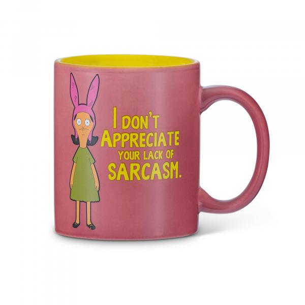 Bob's Burgers Louise Belcher Sarcasm 12oz Coffee Mug picture