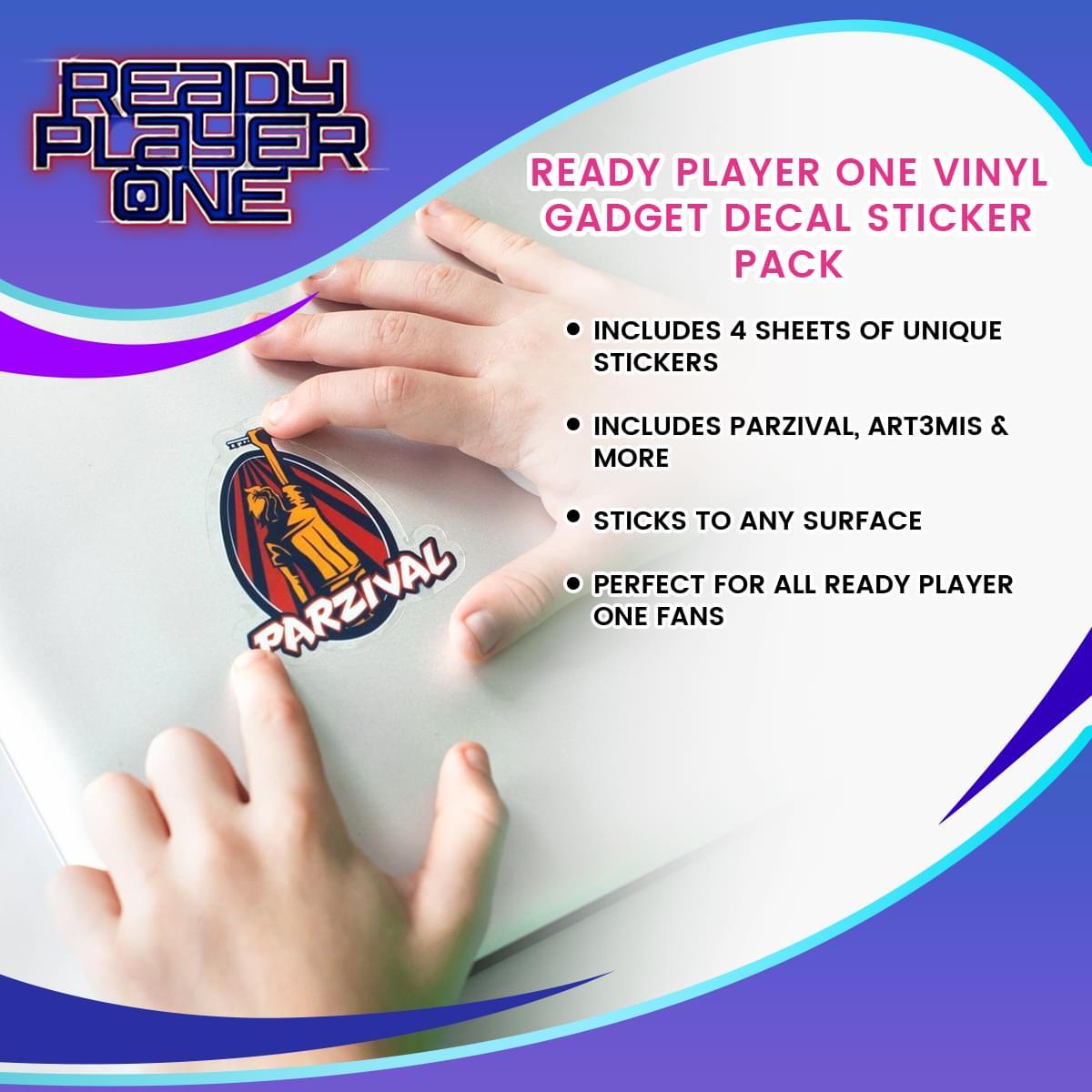 Ready Player One Vinyl Gadget Decal Pack picture