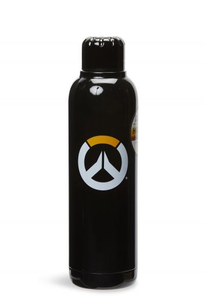Overwatch Logo 17oz Black Stainless Steel Water Bottle picture