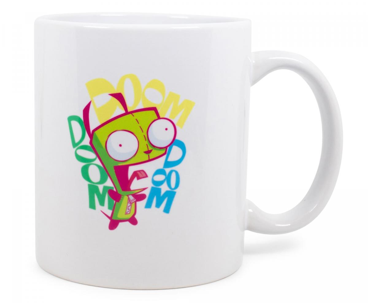 Nickelodeon Invader Zim Doom 11 Ounce Ceramic Mug picture