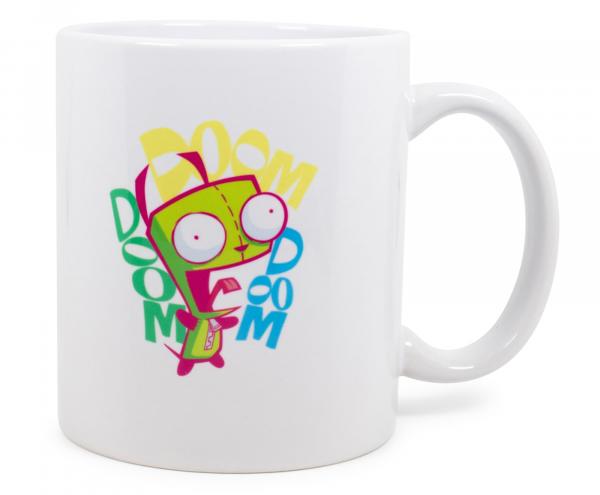 Nickelodeon Invader Zim Doom 11 Ounce Ceramic Mug picture