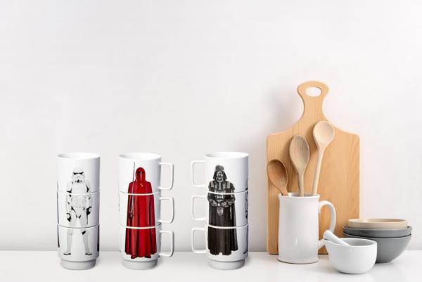 Star Wars Imperial Stacking Mugs 3-Piece Set picture