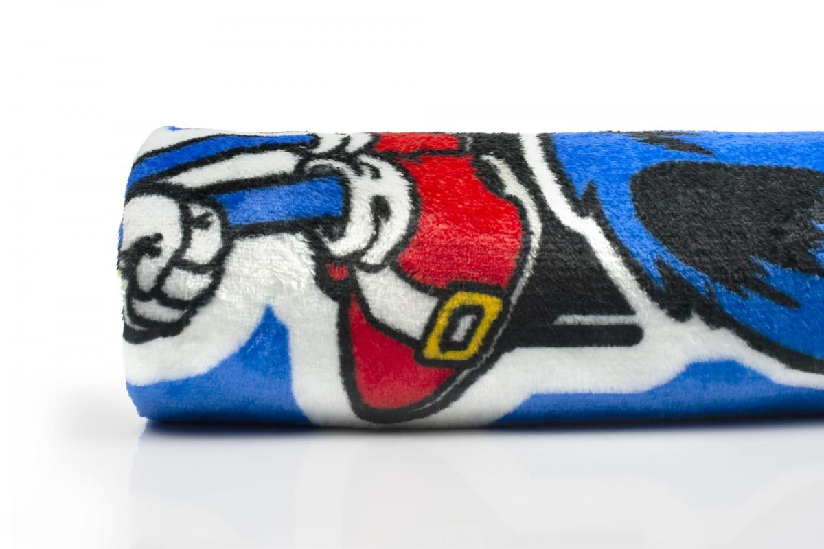 Sonic The Hedgehog Sticker Bomb 45 x 60 Inch Throw Blanket picture