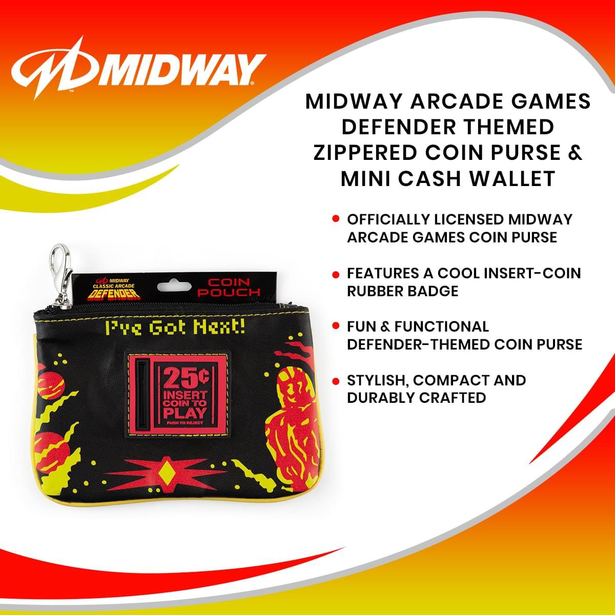 Midway Games Coin Purse: Defender picture