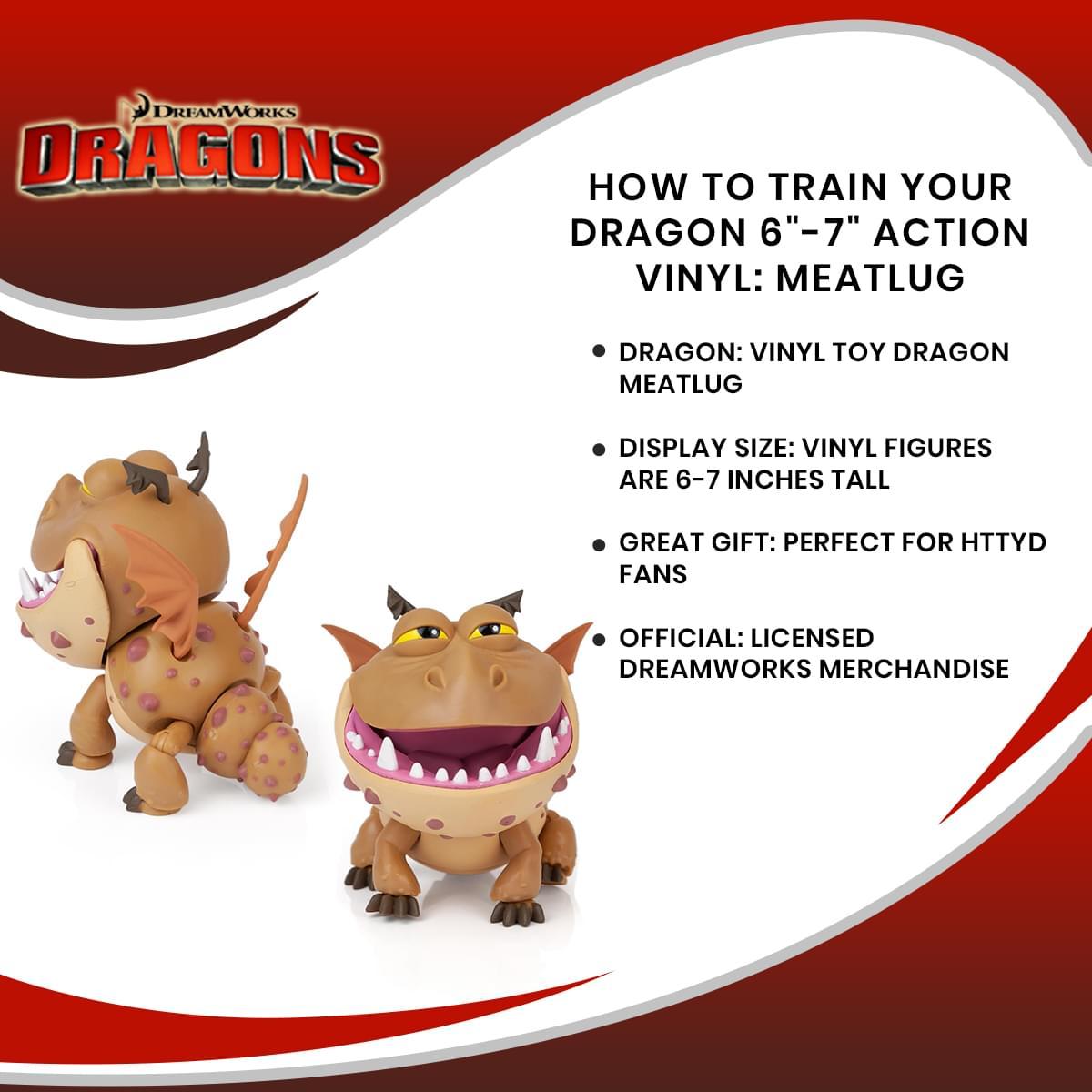 Train Your Dragon Action Vinyl: Meatlug picture