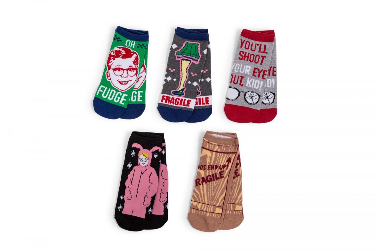 Christmas Story Low-Cut Ankle Socks | 5 Pairs picture