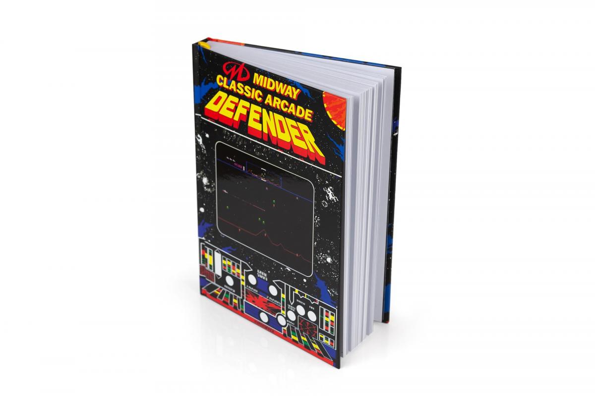 Midway Arcade Games Hardback Journal - Defender picture