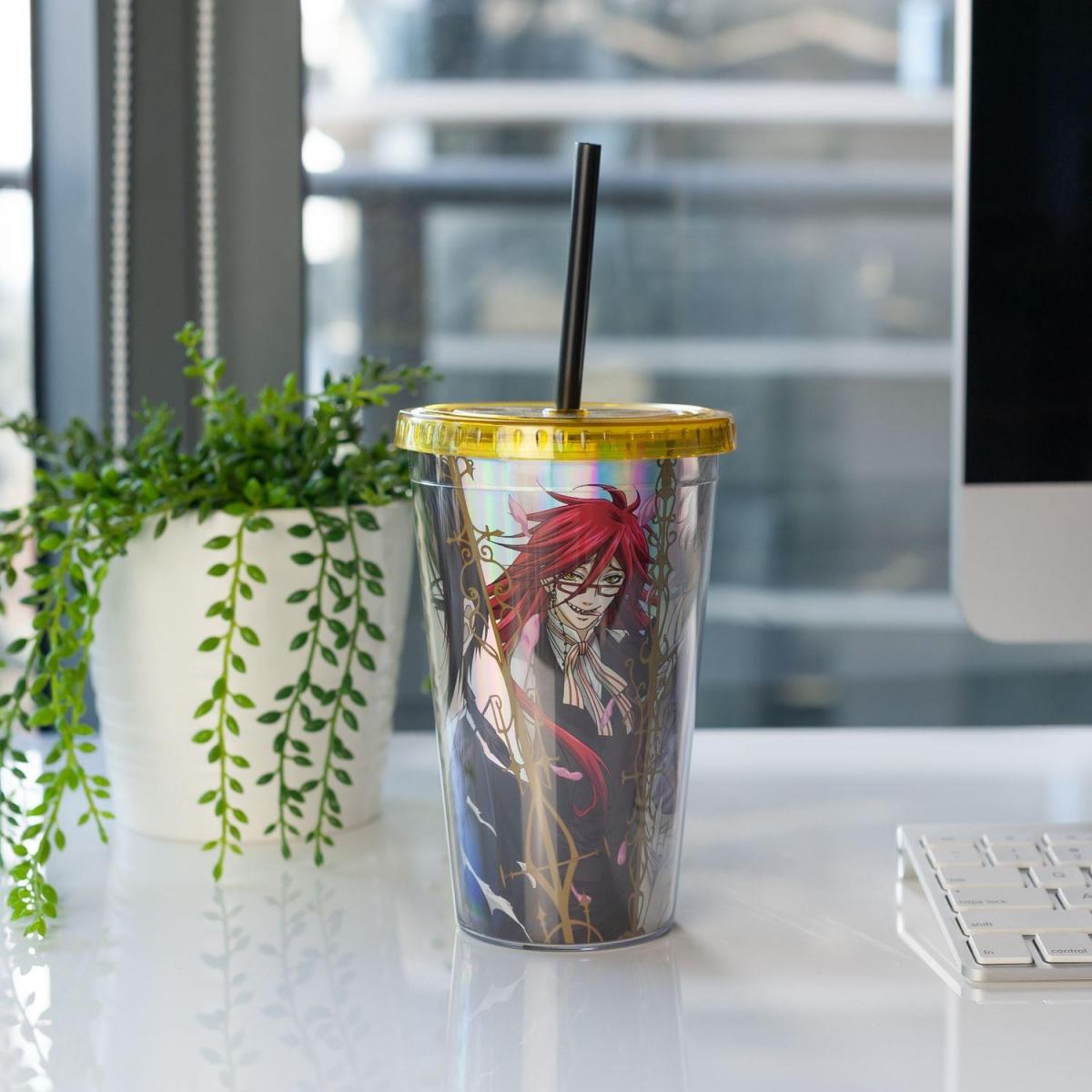 Black Butler Sebastian Foil Print 16oz Carnival Cup picture