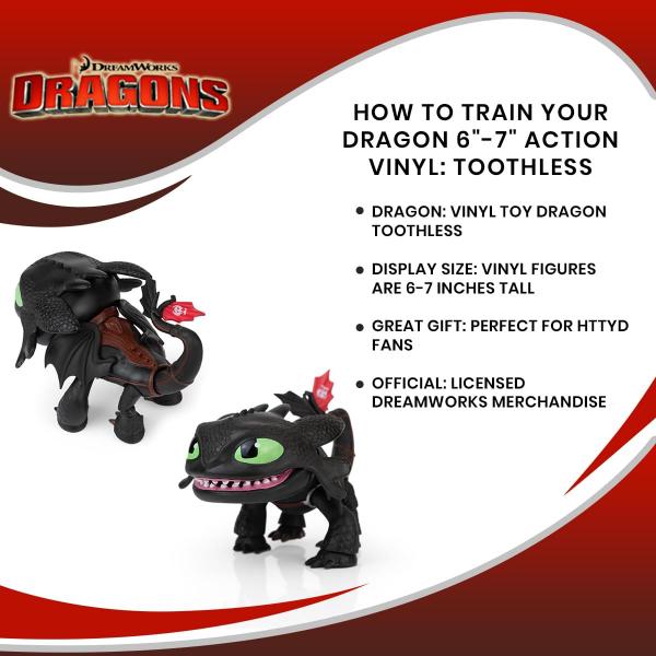 Train Your Dragon Action Vinyl: Toothless picture
