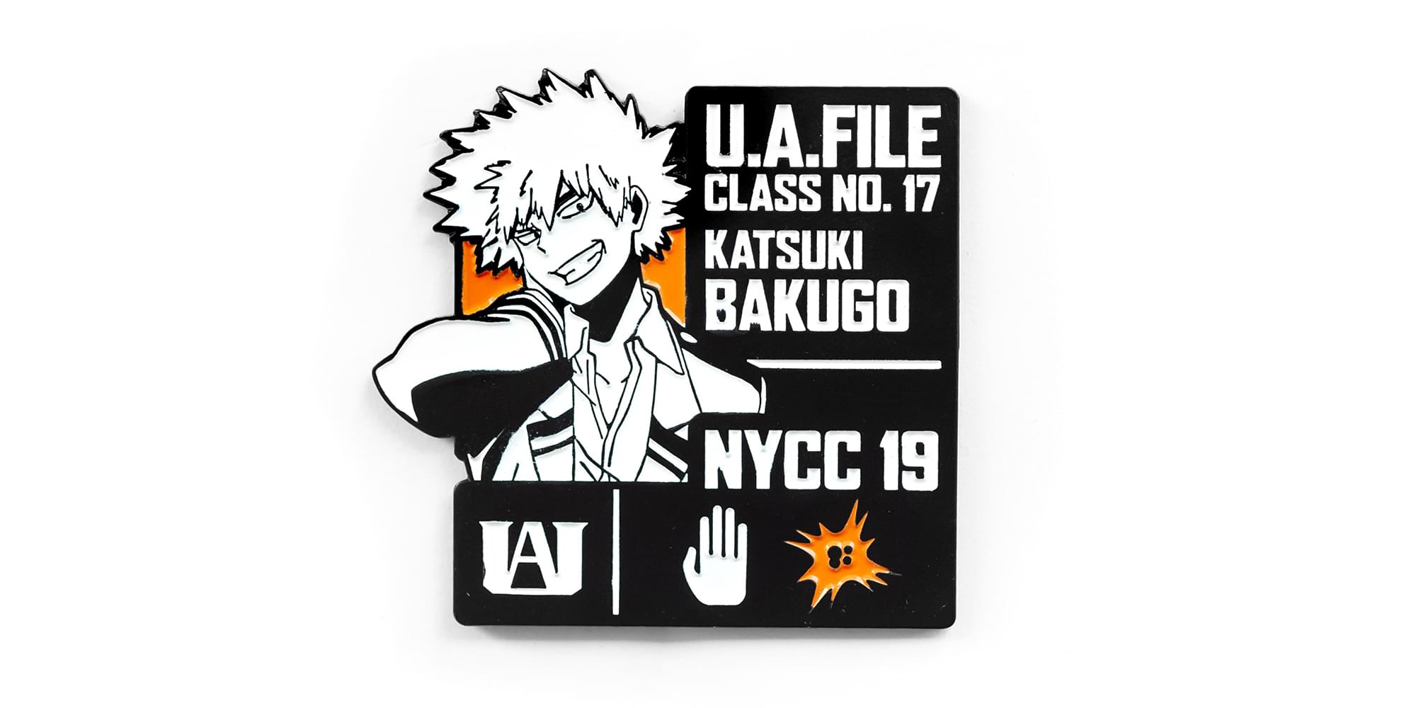My Hero Academia Katsuki Bakugo Exclusive Enamel Pin picture