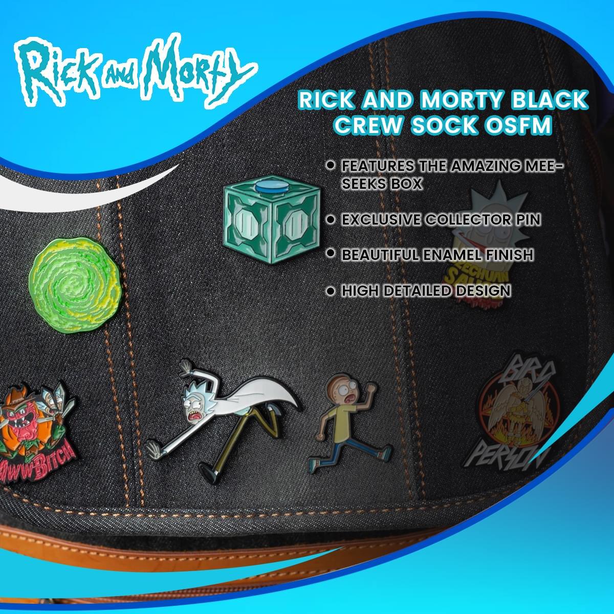 Rick and Morty Mr. Meeseeks Box Enamel Collector Pin picture