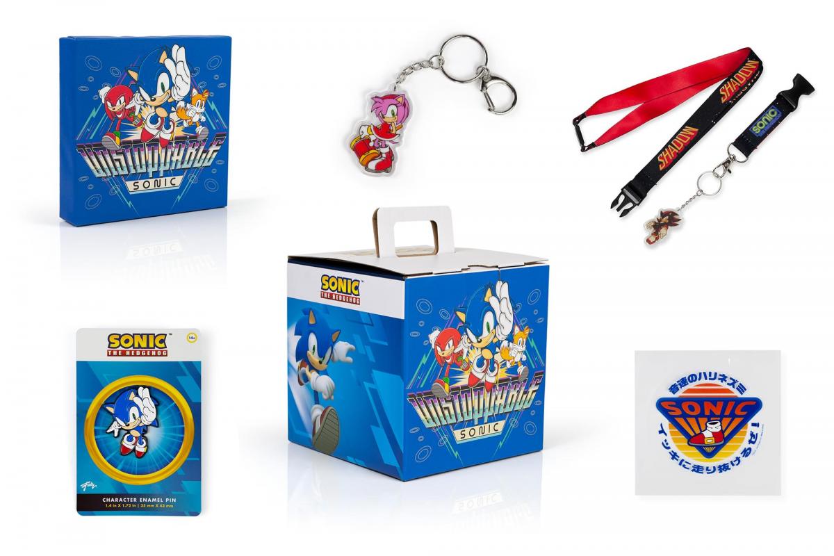 Sonic Retro Arcade Collectors Box | 5 Themed Collectibles picture