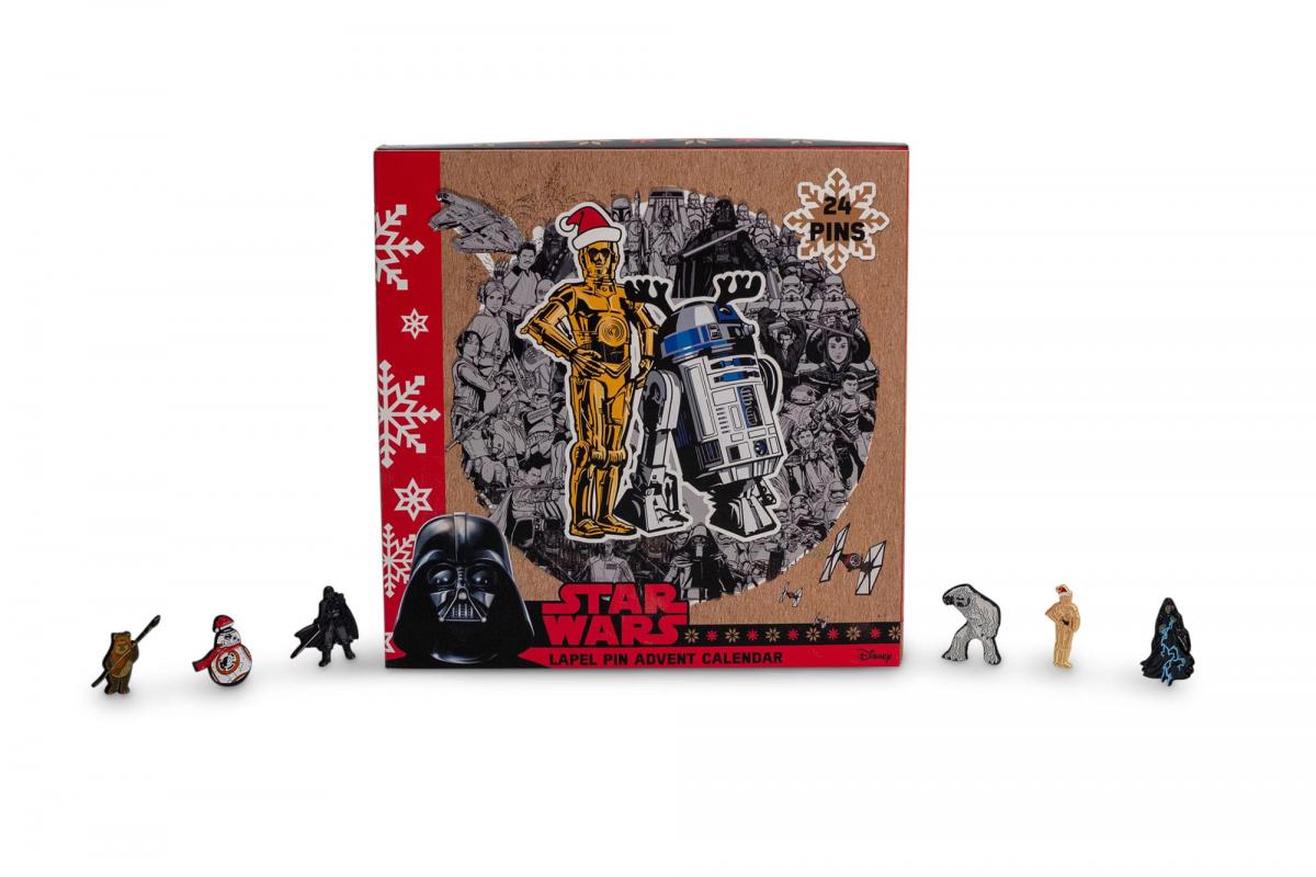 Star Wars Enamel Pin Advent Calendar | 24 Unique Designs picture