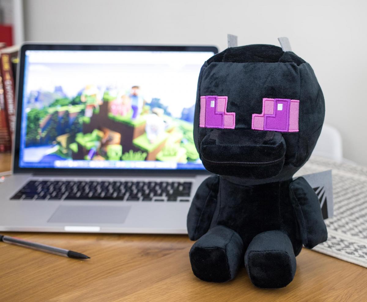 Minecraft 8.75 Inch Ender Dragon Plush picture