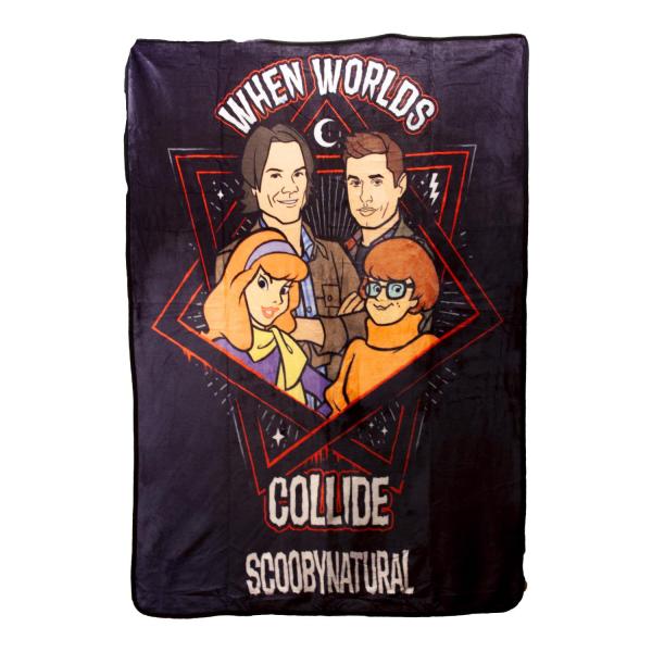 Supernatural Scoobynatural 45"x60" Fleece Throw Blanket