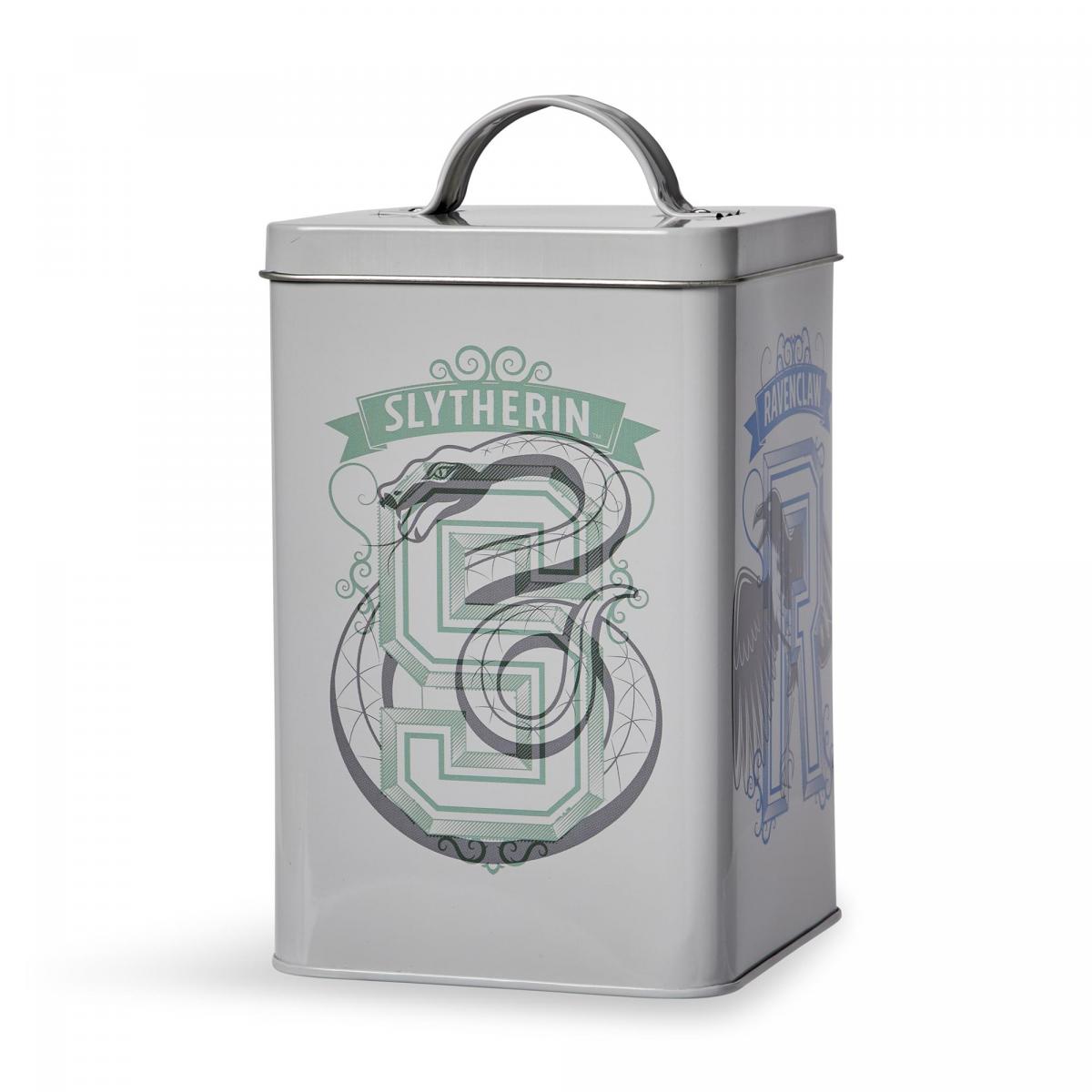 Harry Potter House Crests 6 x 4 Inch Storage Tin w/ Lid picture