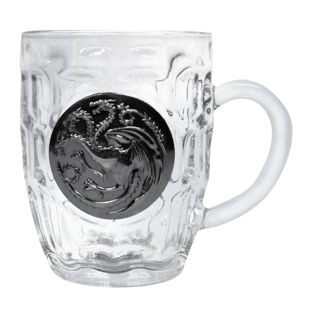 Game of Thrones 16oz Crystal Stein - House Targaryen picture