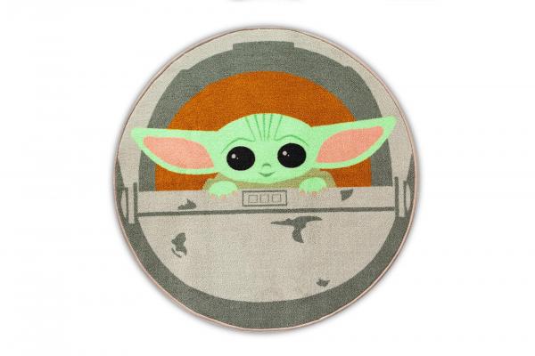 Star Wars The Mandalorian The Child 39 Inch Round Area Rug picture